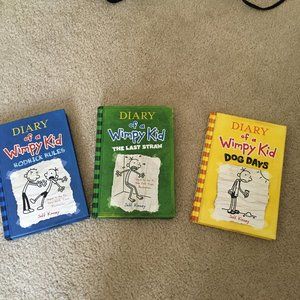 Diary of Wimpy Kid Book Bundle  2, 3, 4